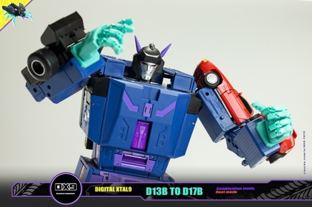 Attila Combiner Set of 5 G2 Color Version | DX9 Toys Attila Combiner