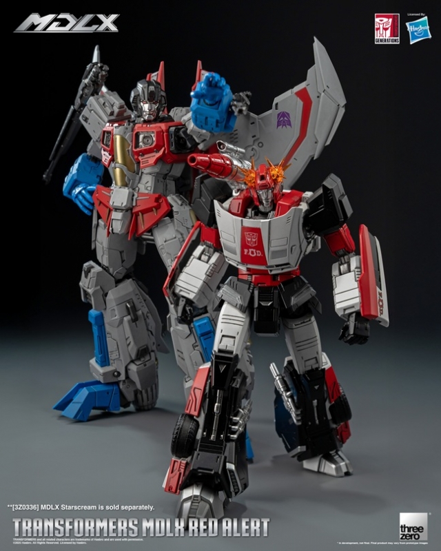 Red Alert MDLX Scale Collectible Figure | Transformers | Threezero