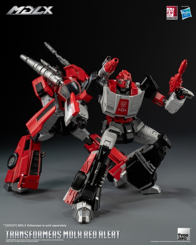 Red Alert MDLX Scale Collectible Figure | Transformers | Threezero