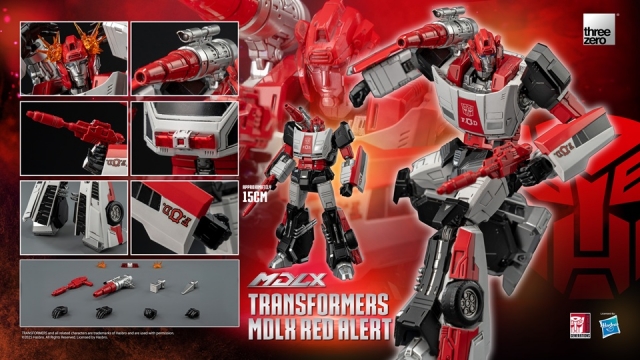 Red Alert MDLX Scale Collectible Figure | Transformers | Threezero