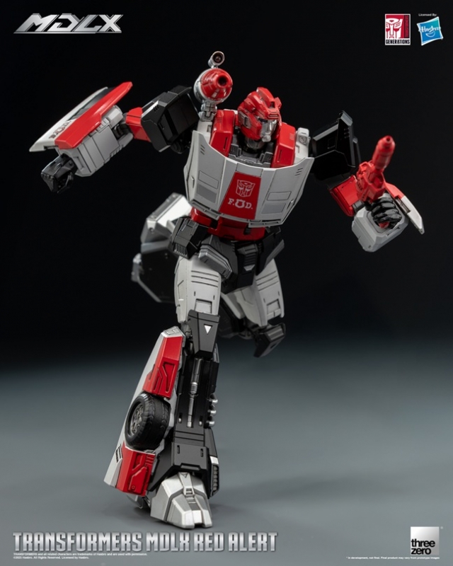 Red Alert MDLX Scale Collectible Figure | Transformers | Threezero