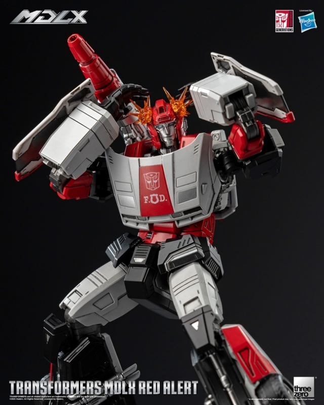 Red Alert MDLX Scale Collectible Figure | Transformers | Threezero