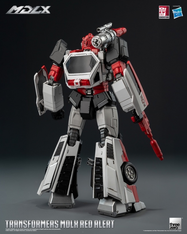 Red Alert MDLX Scale Collectible Figure | Transformers | Threezero