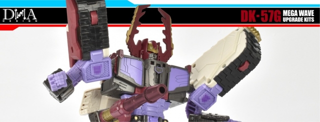 DK-57G Upgrade Kit for Transformers: Legacy United Leader Armada Universe Galvatron | Dna Design | Upgrade Kit