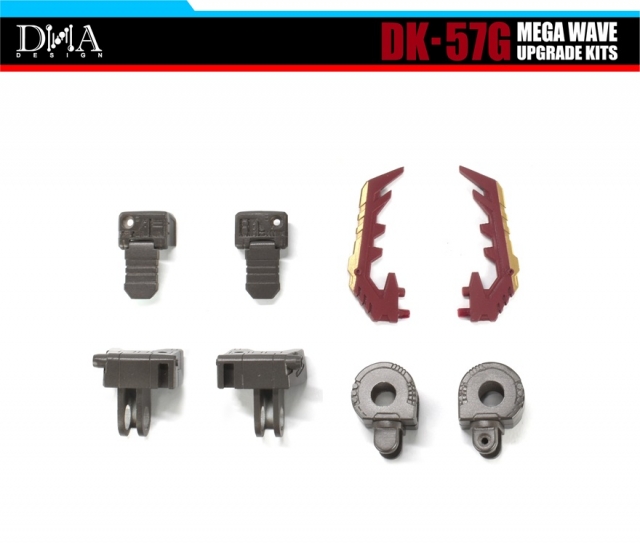 DK-57G Upgrade Kit for Transformers: Legacy United Leader Armada Universe Galvatron | Dna Design | Upgrade Kit