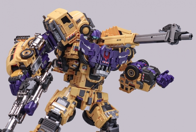 Giant Legion Combiner Yellow Version Set of 6 | Heavy Duty Builder | Mecha Invasion