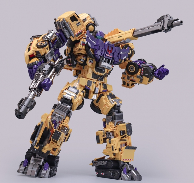 Giant Legion Combiner Yellow Version Set of 6 | Heavy Duty Builder | Mecha Invasion