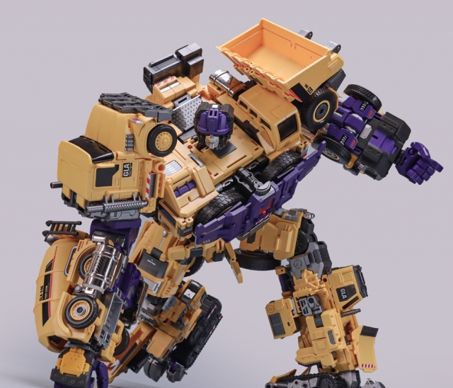 Giant Legion Combiner Yellow Version Set of 6 | Heavy Duty Builder | Mecha Invasion