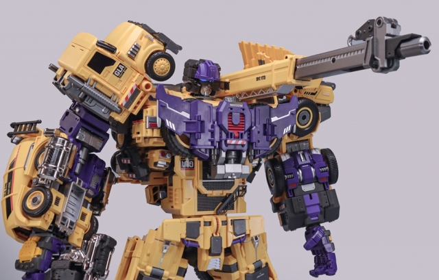 Giant Legion Combiner Yellow Version Set of 6 | Heavy Duty Builder | Mecha Invasion