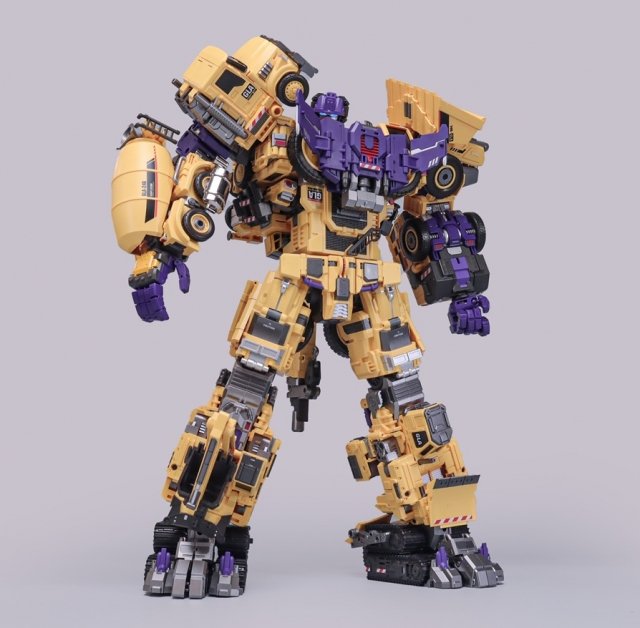 Giant Legion Combiner Yellow Version Set of 6 | Heavy Duty Builder | Mecha Invasion