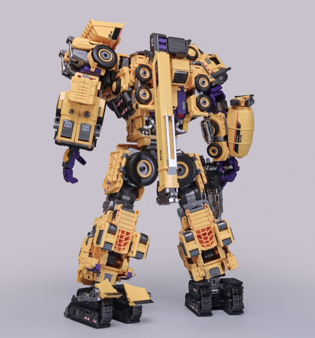 Giant Legion Combiner Yellow Version Set of 6 | Heavy Duty Builder | Mecha Invasion