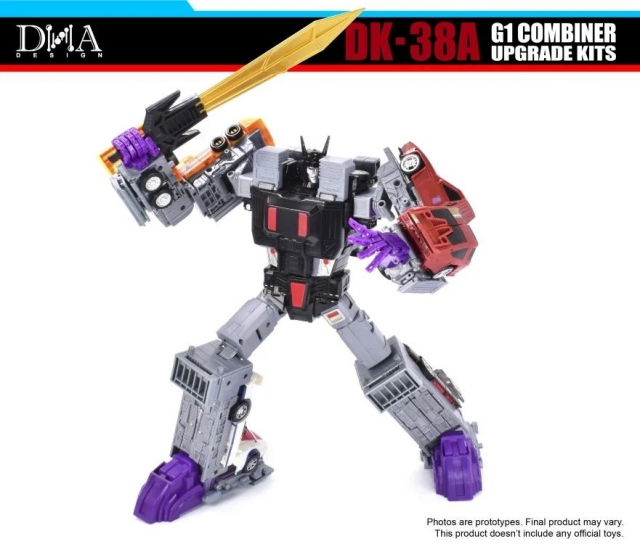 DK-38A Upgrade Kit for Transformers Legacy Motormaster and Menasor | Dna Design | Upgrade Kit