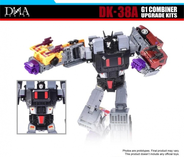 DK-38A Upgrade Kit for Transformers Legacy Motormaster and Menasor | Dna Design | Upgrade Kit