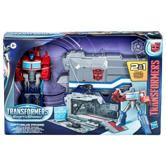 Optimus Prime Battle Base Trailer | Transformers: EarthSpark