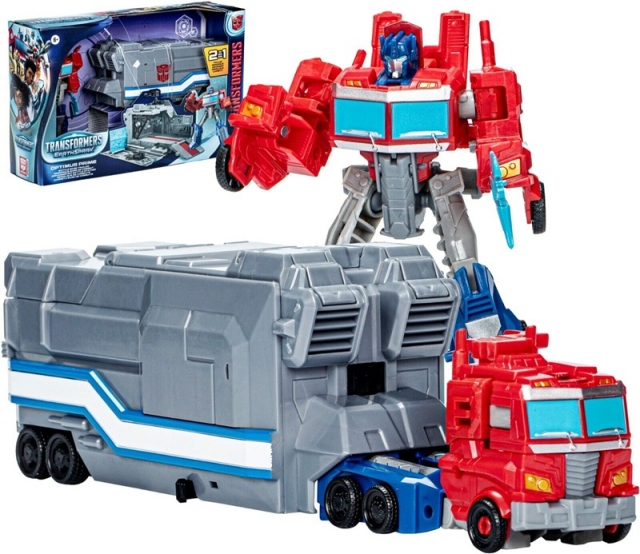 Optimus Prime Battle Base Trailer | Transformers: EarthSpark