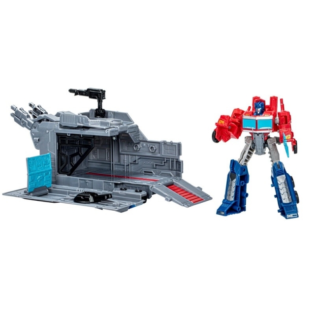 Optimus Prime Battle Base Trailer | Transformers: EarthSpark