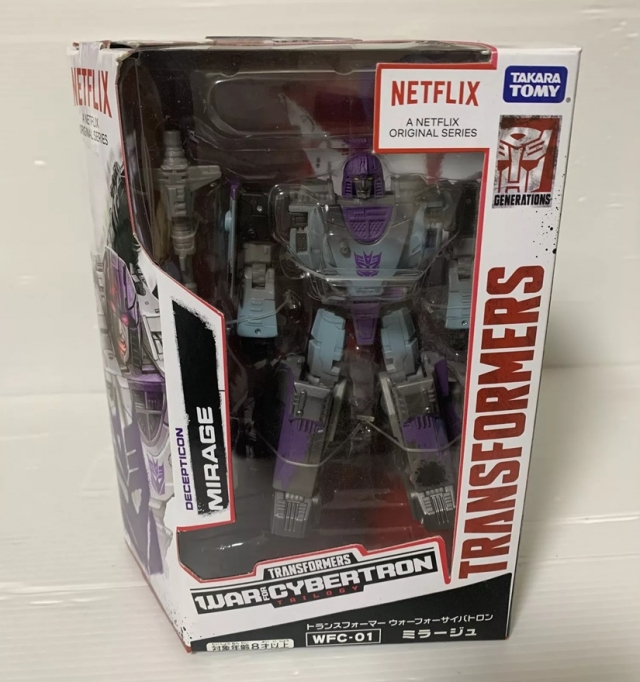 WFC-01 Decepticon Mirage Netflix Edition | Transformers War for Cybertron Trilogy Japanese Version