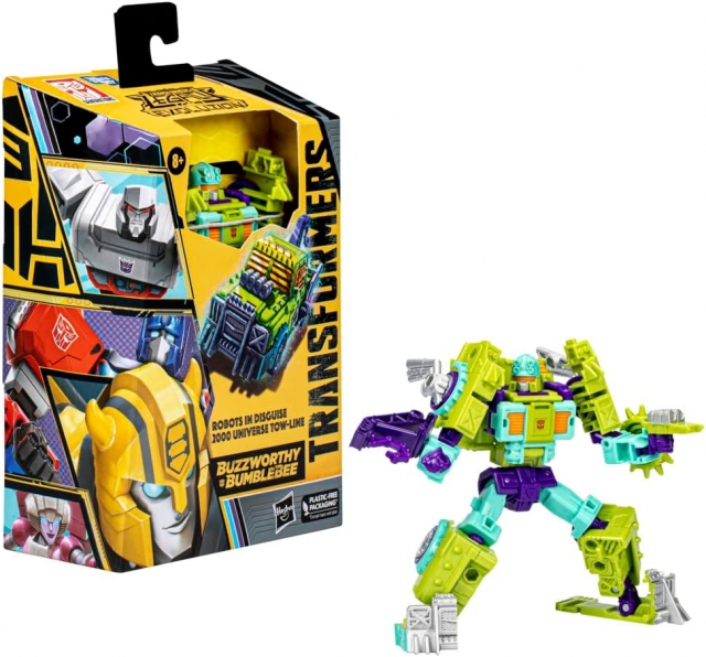 Tow-Line Robots in Disguise 2000 Deluxe Class | Transformers Generations Buzzworthy Bumblebee