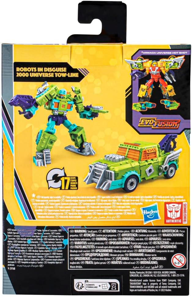 Tow-Line Robots in Disguise 2000 Deluxe Class | Transformers Generations Buzzworthy Bumblebee