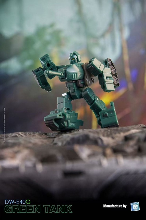 DW-E42 Shi Fu and DW-E40G Green Tank Set of 2 | Dr. Wu