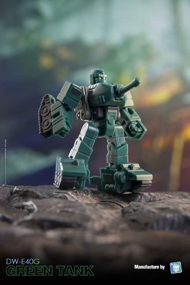 DW-E42 Shi Fu and DW-E40G Green Tank Set of 2 | Dr. Wu