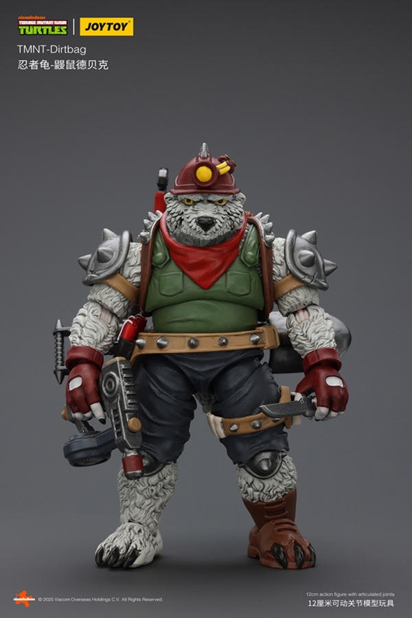 Dirtbag 1/18 Scale | Teenage Mutant Ninja Turtles | Joy Toy