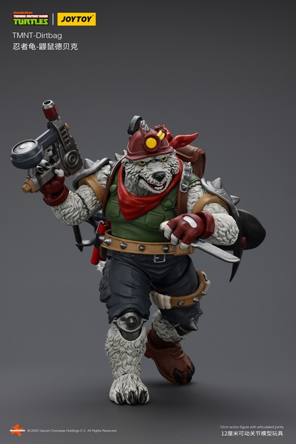 Dirtbag 1/18 Scale | Teenage Mutant Ninja Turtles | Joy Toy