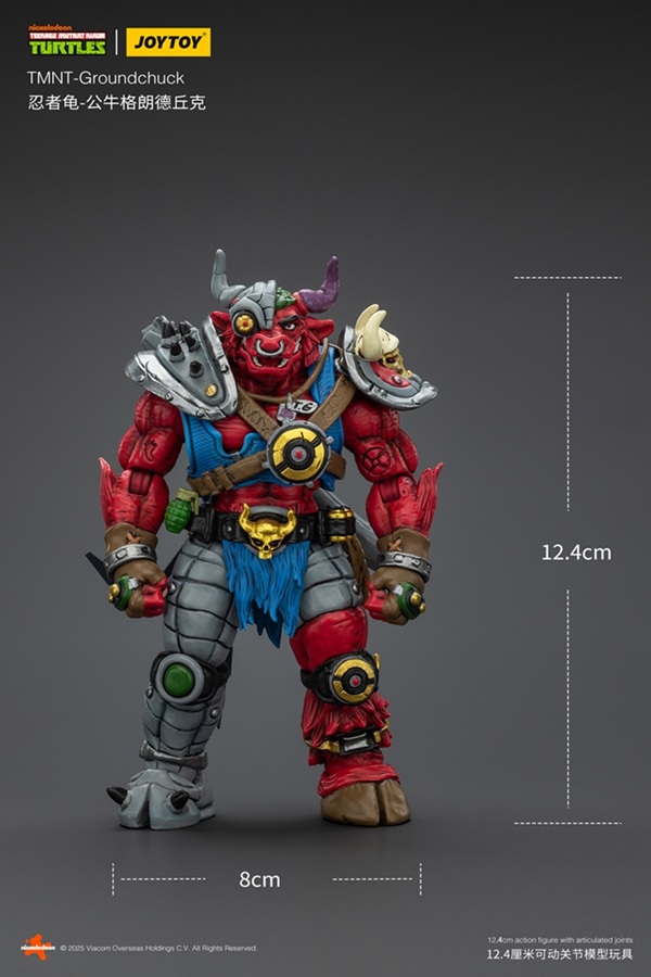 Groundchuck 1/18 Scale | Teenage Mutant Ninja Turtles | Joy Toy