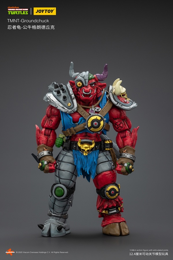 Groundchuck 1/18 Scale | Teenage Mutant Ninja Turtles | Joy Toy