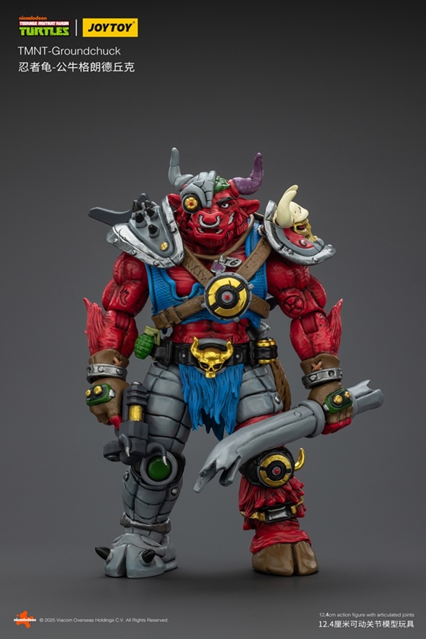 Groundchuck 1/18 Scale | Teenage Mutant Ninja Turtles | Joy Toy