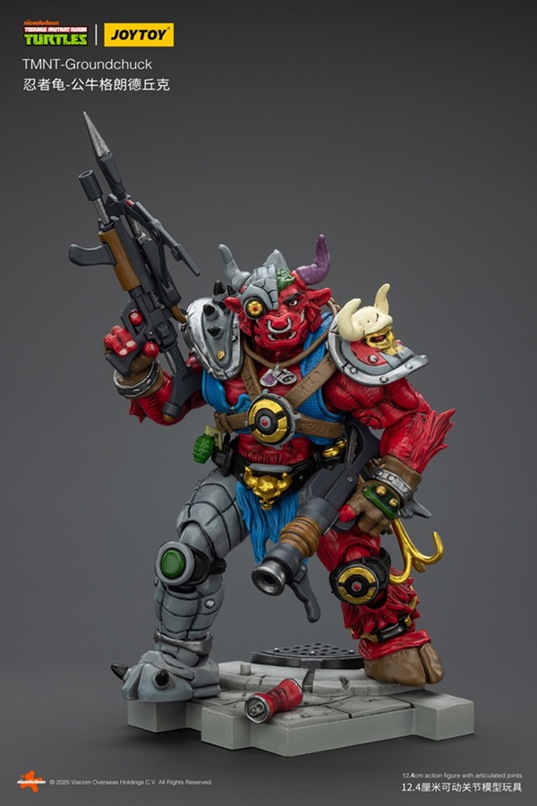 Groundchuck 1/18 Scale | Teenage Mutant Ninja Turtles | Joy Toy