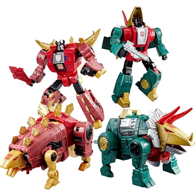 G2 Universe Dinobot Snarl and Dinobot Slug Set of 2 Leader Class | Transformers: Age of the Primes | Hasbro, Takara Tomy