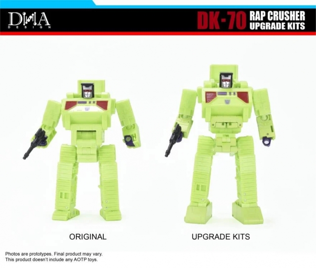 DK-70 Upgrade Kit for Transformers Studio Series Bonecrusher and Scrapper | DNA Design