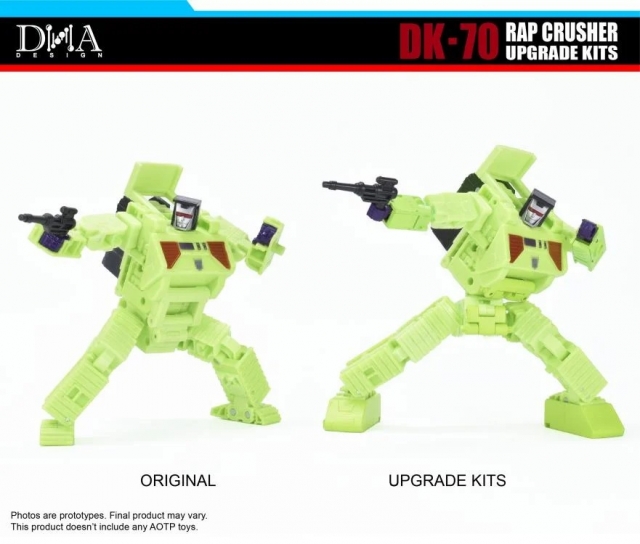 DK-70 Upgrade Kit for Transformers Studio Series Bonecrusher and Scrapper | DNA Design