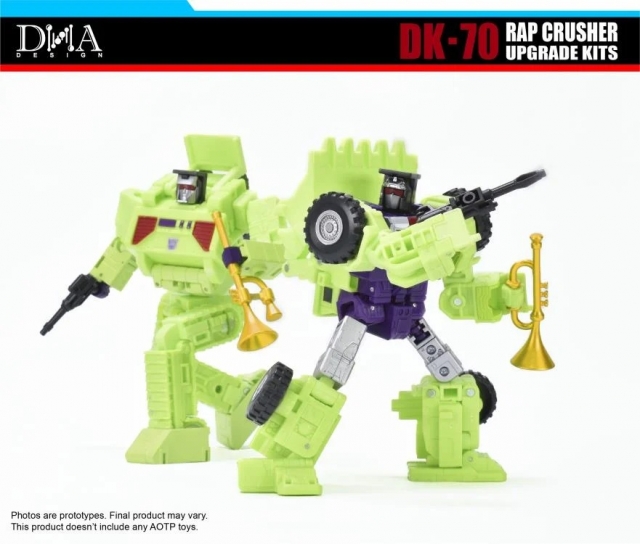 DK-70 Upgrade Kit for Transformers Studio Series Bonecrusher and Scrapper | DNA Design