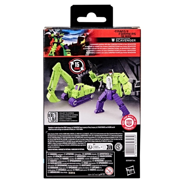 86 Constructicon Scavenger Deluxe Class | Transformers Studio Series | Transformers: The Movie 86