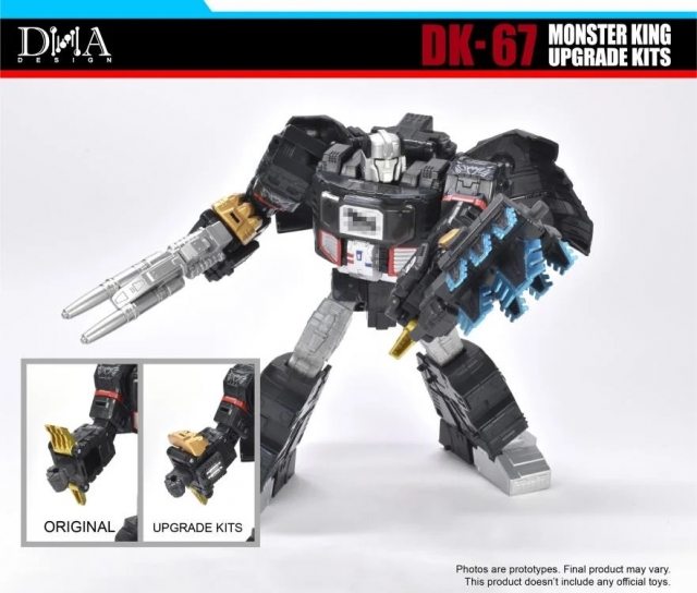 DK-67 for Megatron Type Godzilla Synergenex | DNA Design