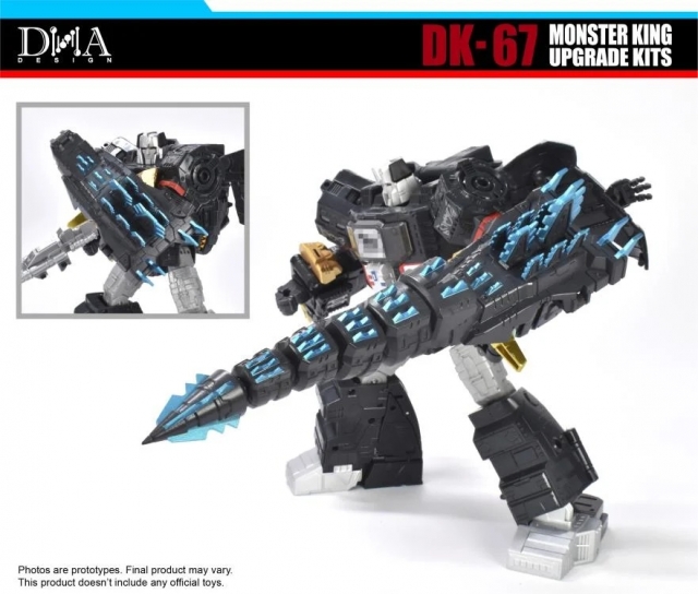DK-67 for Megatron Type Godzilla Synergenex | DNA Design