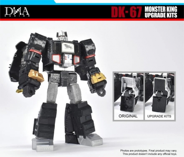 DK-67 for Megatron Type Godzilla Synergenex | DNA Design