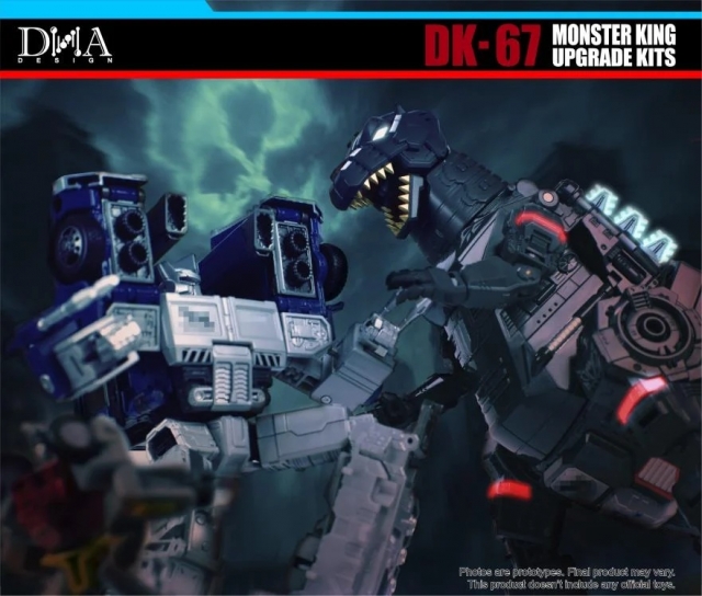 DK-67 for Megatron Type Godzilla Synergenex | DNA Design