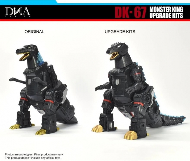 DK-67 for Megatron Type Godzilla Synergenex | DNA Design