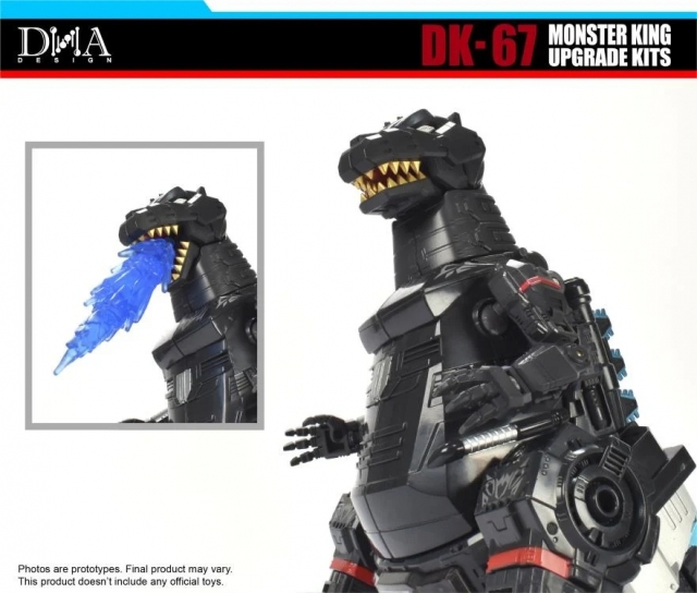 DK-67 for Megatron Type Godzilla Synergenex | DNA Design