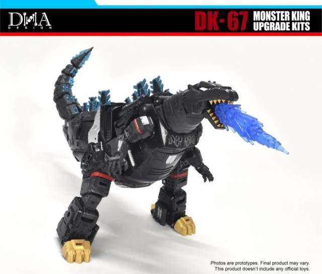 DK-67 for Megatron Type Godzilla Synergenex | DNA Design