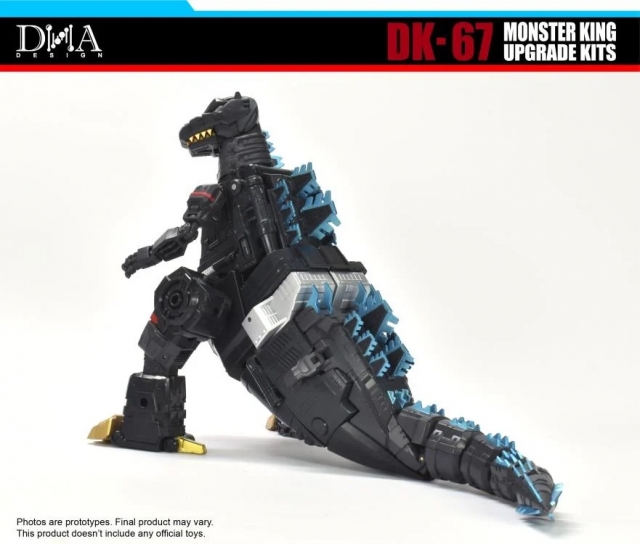 DK-67 for Megatron Type Godzilla Synergenex | DNA Design