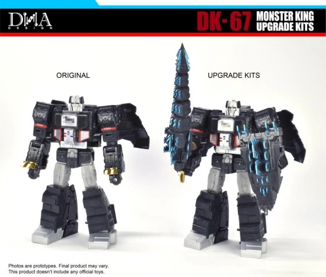 DK-67 for Megatron Type Godzilla Synergenex | DNA Design
