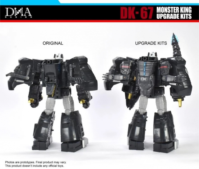 DK-67 for Megatron Type Godzilla Synergenex | DNA Design