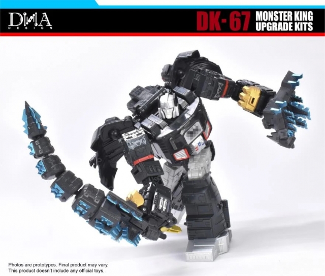 DK-67 for Megatron Type Godzilla Synergenex | DNA Design
