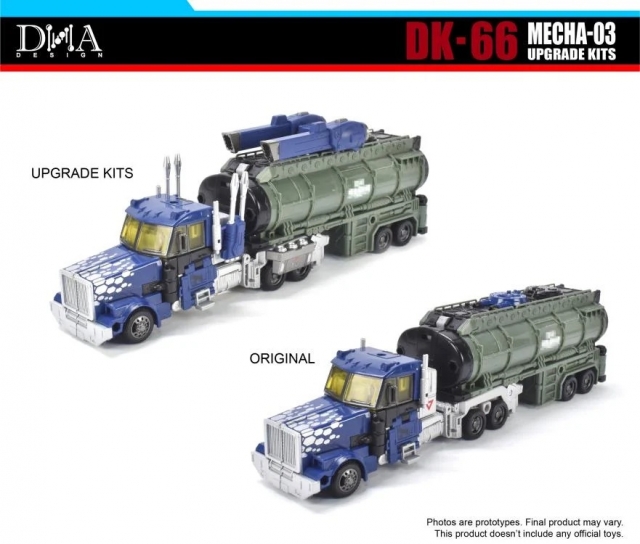 DK-66 for Transformers Optimus Prime Type MFS-3 Synergenex Series | DNA Design