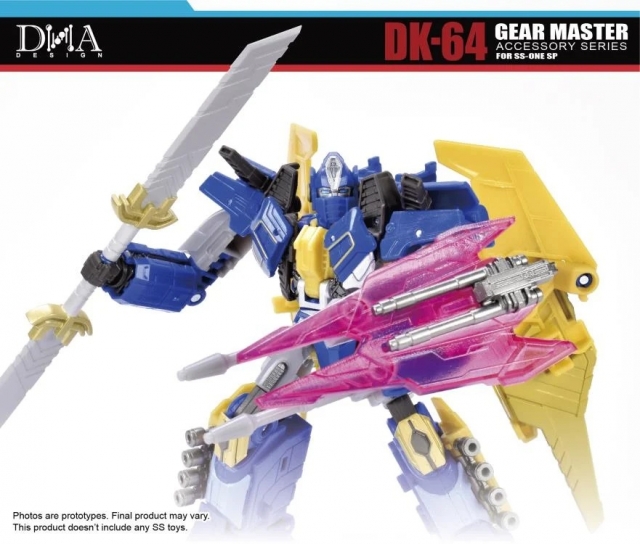 DK-64 Upgrade Kit for Transformers One SS Voyager Class Sentinel Prime | DNA Design
