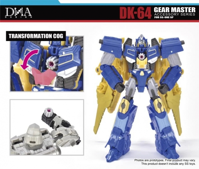 DK-64 Upgrade Kit for Transformers One SS Voyager Class Sentinel Prime | DNA Design